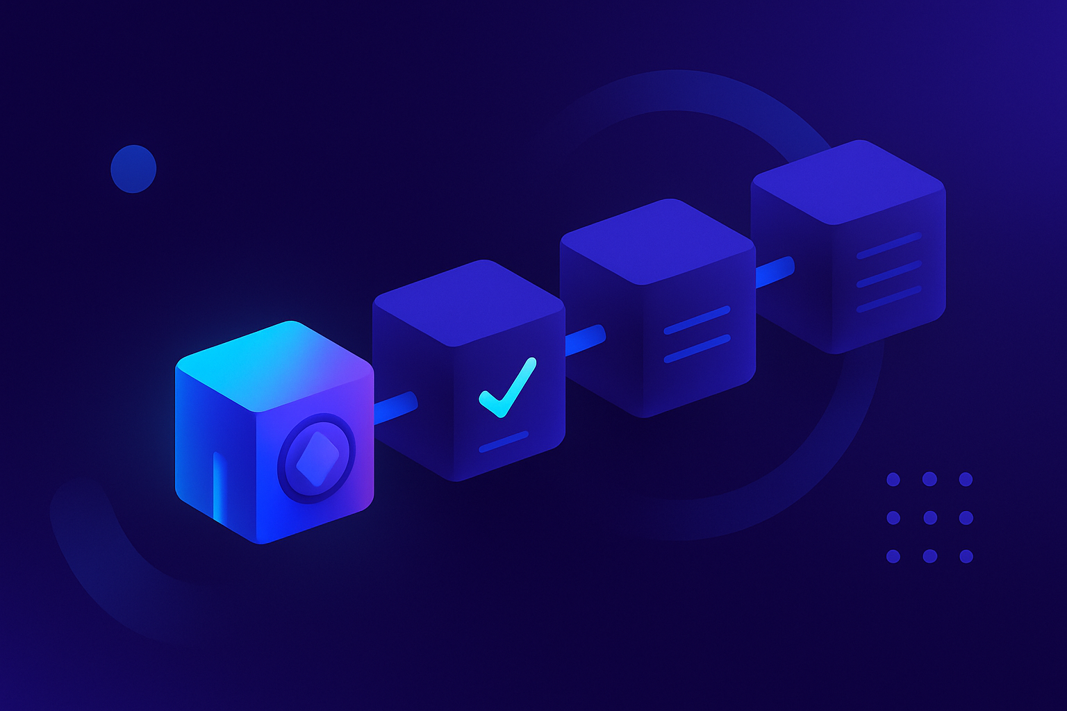 Confidence growing as blocks are added