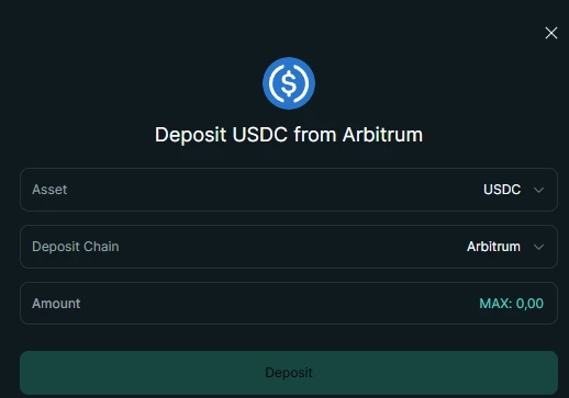 Initial funding prompt